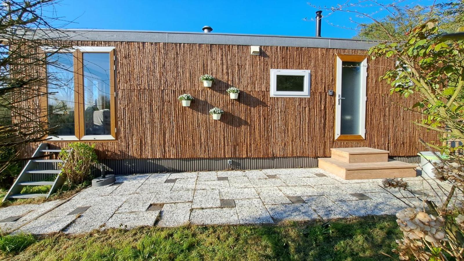 Het Witte Chalet Aan Het Water Van Monumentaal Fort Ooltgensplaat Eksteriør bilde